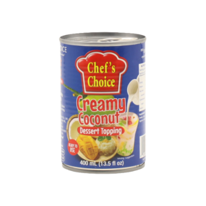 Creamy Coconut Dessert Topping