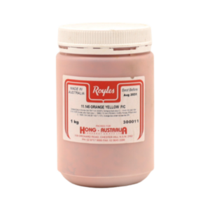 Orange Yellow Powder